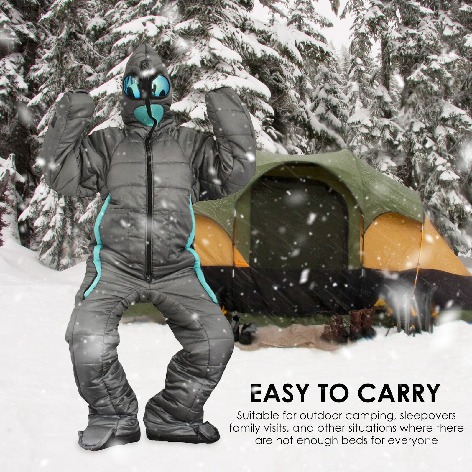 Wearable Warm Hiking bag