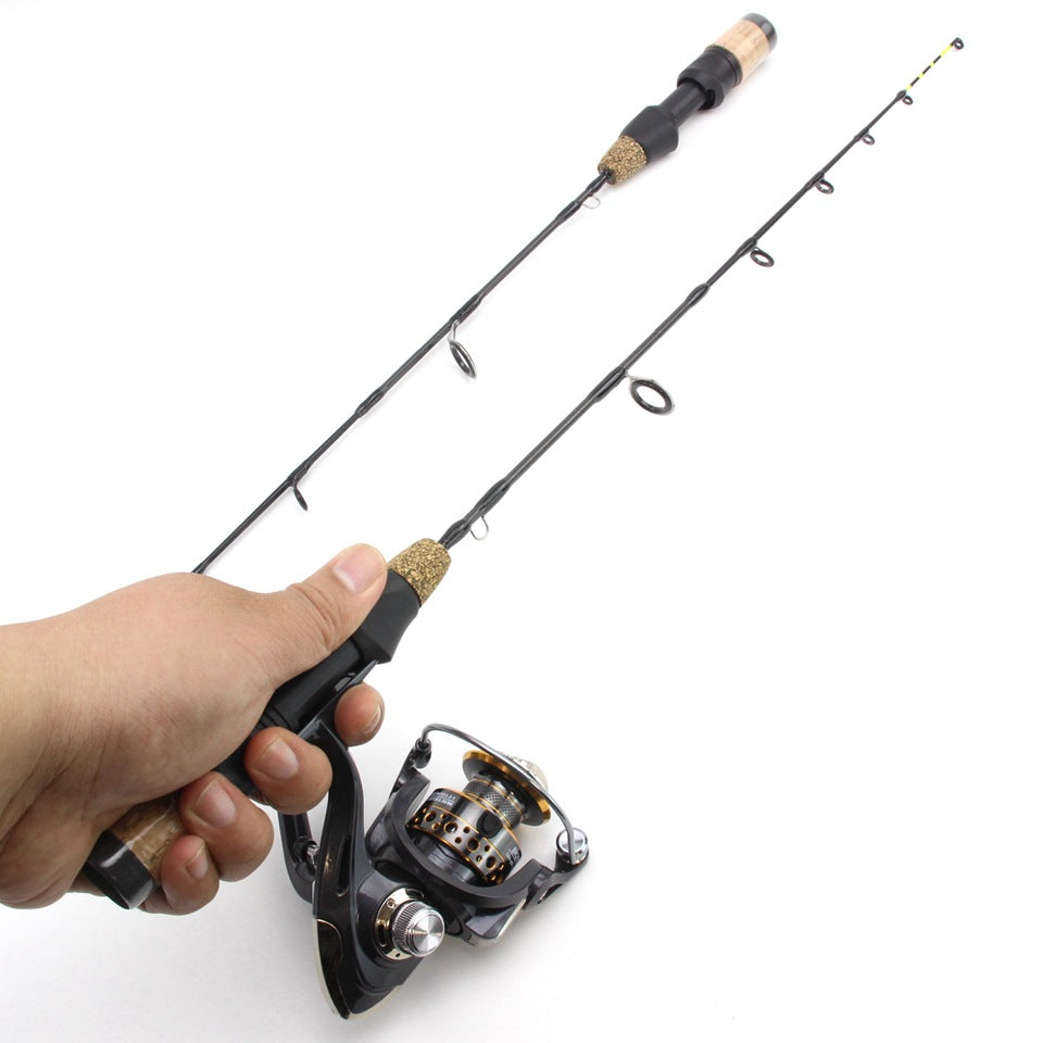 Winter Spinning Wheel Tackle Set Fishing Rod